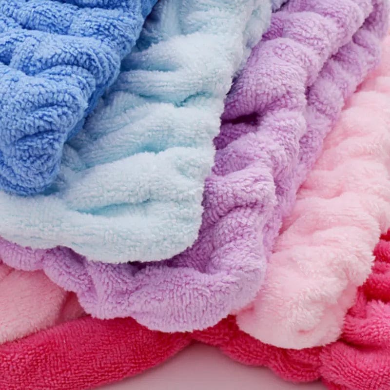 Microfiber Bowknot Towel Wrap, Quick Hair Drying Bath Towel, Spa Bowknot Wrap Towel Hat, Cap for Bath Bathroom, Comfortable Bath Spa Cap, Turban for Drying Curly Long Thick Hair, Highly Absorbent Hair Drying Towel Microfiber Bowknot Towel Wrap, Quick Hair Drying Bath Towel, Spa Bowknot Wrap Towel Hat, Cap for Bath Bathroom, Comfortable Bath Spa Cap, Turban for Drying Curly Long Thick Hair, Highly Absorbent Hair Drying Towel